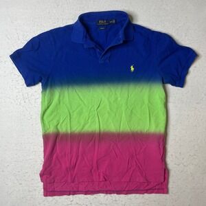 Polo Ralph Lauren Custom Fit Men's M/M Short Sleeve Ombre Polo Shirt‎